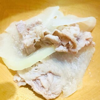 大根と豚肉の白だし煮